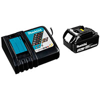 Makita Kit (Batteri 191A24-4 BL1830B + lader DC18RC) 18V/3,0Ah