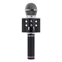 Manta MIC12-BK Karaoke Mikrofon (Bluetooth) Sort