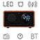 Manta RDI912B Rimini Clockradio m/Bluetooth (10 timer) Sort