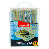 Maxell AAA LR03 Batteri 1,5V (Alkaline) 24pk