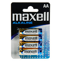 Maxell AA LR06 Batteri 1,5V (Alkaline) 4pk
