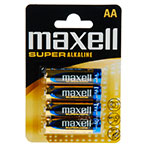 Maxell AA LR06 Batteri 1,5V (Super Alkaline) 4pk