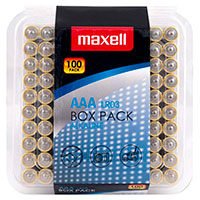Maxell AAA LR03 Batteri 1,5V (Alkaline) 100pk