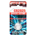 Maxell CR2025 Batteri 3V (Lithium)