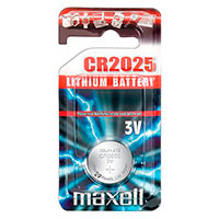 Maxell CR2025 Batteri 3V (Lithium)