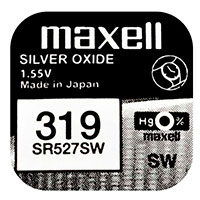 Maxell SR527SW Batteri 1,55V (Silver-oxid) 10pk