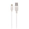 Maxlife Lightning Kabel 2A - 0,5m (USB-A/Lightning) Hvid
