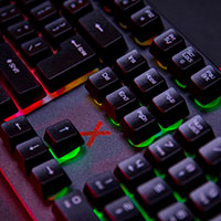 Maxlife MXGK-200 Gaming Tastatur - 1,8m (backlight) Sort