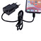 Maxlife MXTC-03 Micro USB lader 2,1A m/fast kabel - Sort