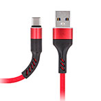 Maxlife MXUC-01 USB-C Kabel 2A - 1m (USB-A/USB-C) Rød