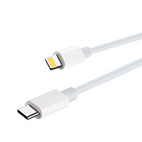 Maxlife MXUC-05 Lightning Kabel 20W-1m (USB-C/Lightning)Hvid