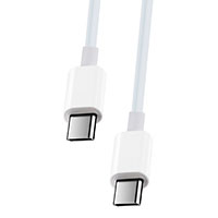 Maxlife MXUC-05 USB-C Kabel 100W - 2m (USB-C/USB-C) Hvid
