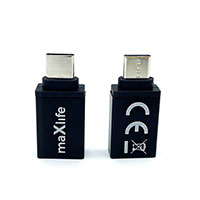 Maxlife USB Adapter (USB-A Hun - USB-C Han)