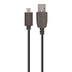 Maxlife USB-C kabel 2A - 0,5m (USB-A/USB-C) Sort