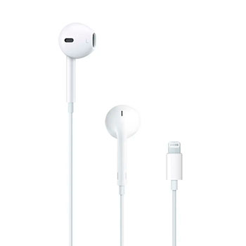 Tåler smag håndtag Apple EarPods med Lightning stik - Original Apple