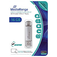 MediaRange Kombo USB-A/C 3.0 ngle (16GB)