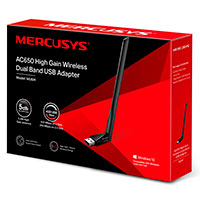 Mercusys MU6H USB WiFi Adapter (m/Antenne) 