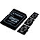 Micro SDHC Kort 32GB V10 m/adapter (UHS-I) Kingston - 3-Pack