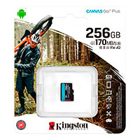 Micro SDXC kort 256GB A2 V30 (UHS-I) Kingston