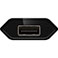 Micro USB oplader Slim 1A - m/kabel (1xUSB) Sort - Goobay
