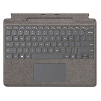Microsoft Surface Signature Pro 8/9/X Cover m/Tastatur  - Platin