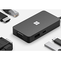 Microsoft Surface USB-C Rejse Dock Station (USB-A/USB-C/HDMI/VGA/RJ45)