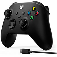 Microsoft Xbox Series X/S Wireless Controller + USB-C kabel (1V8-00002) Sort