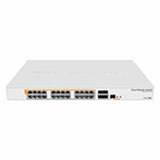 MikroTik CRS328-24P-4S+RM Router/switch (RouterOS or SwitchOS) PoE 24 porte + 2x SFP+