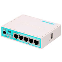 MikroTik HEX RB750GR3 Router (RouterOS L4) 5 Porte