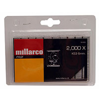 Millarco Hfteklammer K53 (6mm) 2000pk