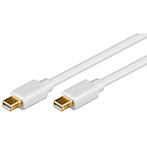 Mini Displayport kabel - 1m (Hvid)