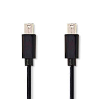 Mini Displayport kabel - 1m (Sort) Nedis