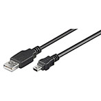 Mini USB kabel - 0,3m