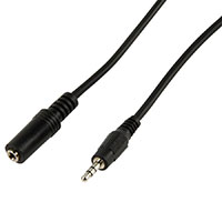 Minijack forlnger kabel - 5m