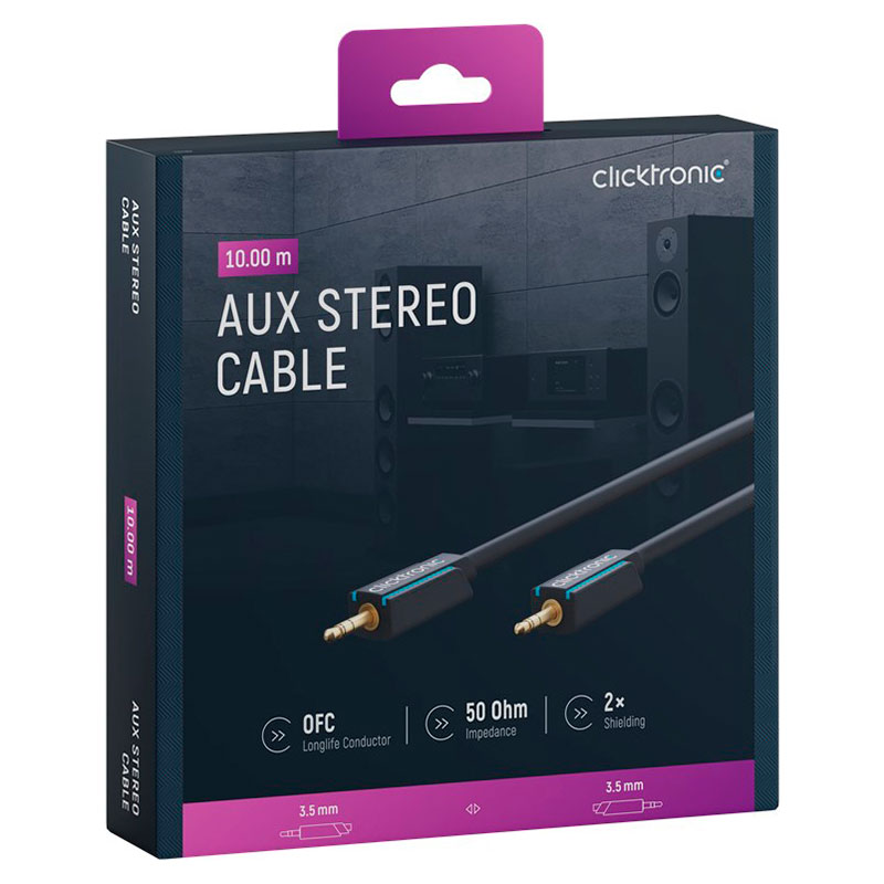 Minijack kabel Clicktronic (Pro) -