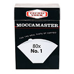 Moccamaster Kaffefilter str. 1 - 80-pack