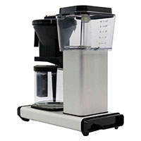 Moccamaster KBG Select Kaffemaskine (10 kopper) Børstet sølv
