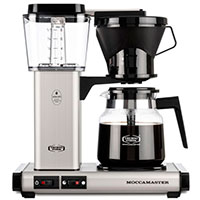 Moccamaster Manuel Kaffemaskine (1,25L) Matt Silver