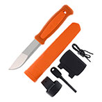 Morakniv Kansbol Kniv m/Survival-Kit (109mm) Orange