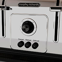 Morphy Richards Venture Brdrister (4 skiver) Hvid