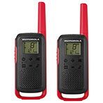 Motorola Talkabout T62 Walkie Talkie - 2-Pack (8 km) Rød