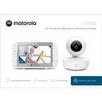 Motorola VM55 Babyalarm m/Monitor (300m)