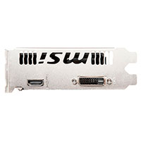 MSI AERO ITX OC Grafikkort - NVIDIA GeForce GT 1030 - 2GB DDR4