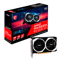 MSI Radeon MECH 2X 4G OC Grafikkort - AMD Radeon RX 6500 XT - 4GB DDR6