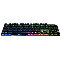 MSI Vigor GK-50 Elite BW Gaming Tastatur m/RGB - 1,8m (Mekanisk)