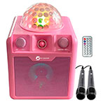 N-Gear Disco 410 Bluetooth højttaler (m/disko lys) Pink