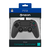 Nacon Compact Controller - Kablet (PS4) Sort