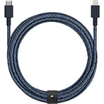 Native Union Belt Cable Lightning Kabel - 3m (USB-C/Lightning) Indigo
