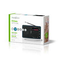 Nedis FM-Radio (FM/USB/Micro SD)