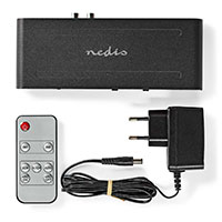 Nedis HDMI Lyd Extractor 4K (TosLink/HDMI/RCA/3,5 mm)